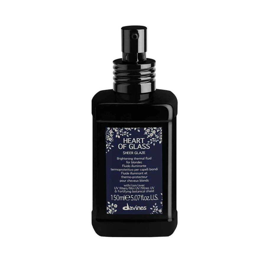 Davines Heart Of Glass Sheer Glaze Brightening Leave-in Fluid для светлых волос, 150 мл: цены и характеристики