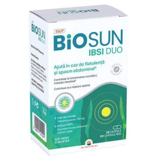 Biosun Ibsi Duo, 30 капсул + 60 софт-гелів, Sun Wave Pharma
