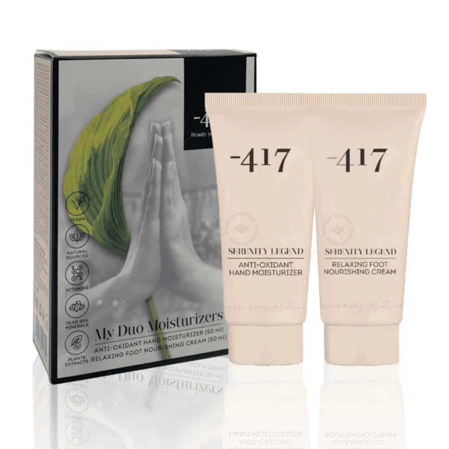 Набор для ухода, крем для рук 50 мл + крем для ног 50 мл My Duo Moisturisers Ocean, Minus 417: цены и характеристики
