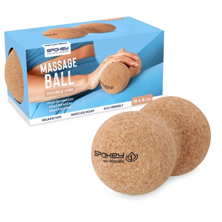 Spokey Double Oak, minge de masaj din plută, 1 buc: цены и характеристики