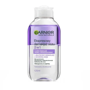 Засіб для зняття макіяжу з очей 2 в 1 Garnier Skin Naturals, 125 мл