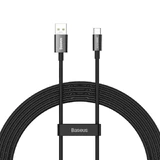 Кабель Baseus Superior Series SUPERVOOC USB-A – USB-C 65 Вт, 2 м, черный