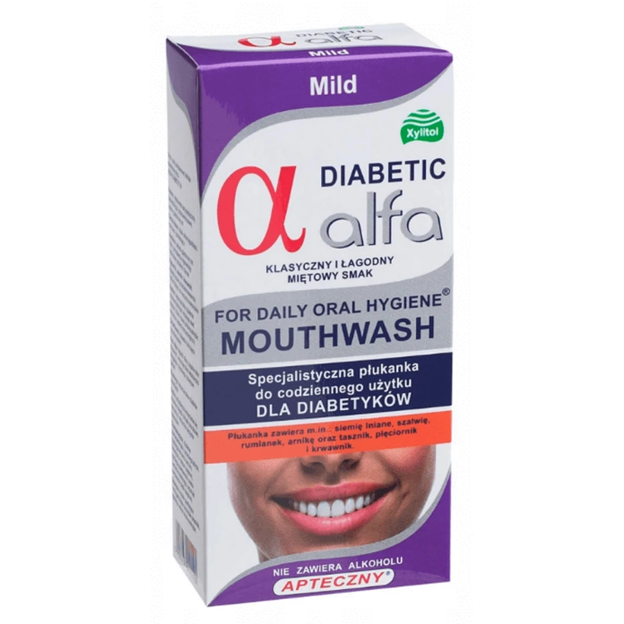Alfa Diabetic Mild Specialist Ополаскиватель для полости рта 200 мл: цены и характеристики