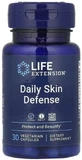 Щоденний захист шкіри, Daily Skin Defense, Life Extension, 30 вегетаріанських капсул