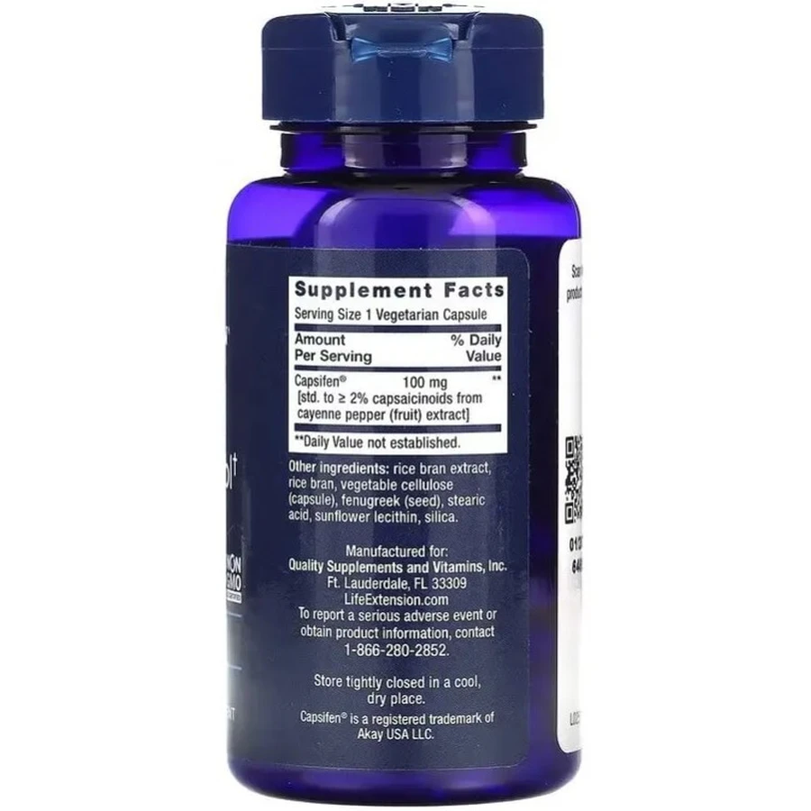 Контроль веса, Thermo Weight Control, Life Extension, 60 вегетарианских капсул: цены и характеристики