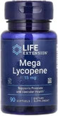 Ликопин, 15 мг, Mega Lycopene, Life Extension, 90 гелевых капсул