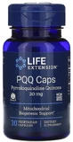 Пірролохінолінхінон PQQ, 20 мг, PQQ, Life Extension, 30 вегетаріанських капсул
