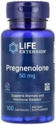 Прегненолон, Pregnenolone, Life Extension, 100 капсул