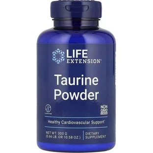 Таурин в порошке, Taurine Powder, Life Extension, 300 г