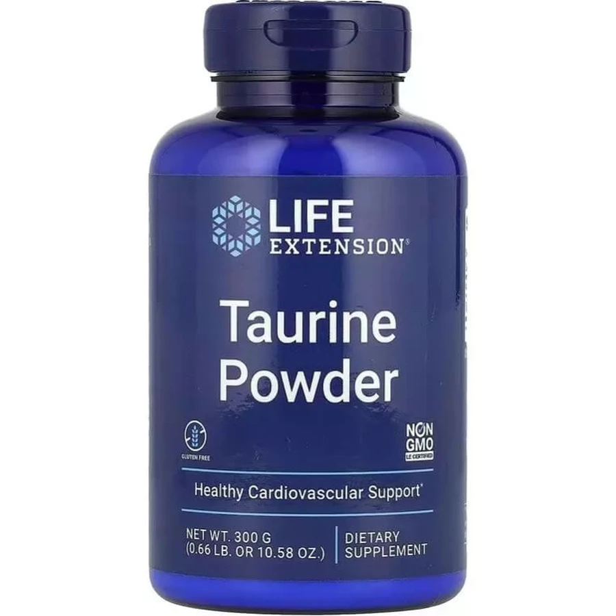 Таурин в порошке, Taurine Powder, Life Extension, 300 г: цены и характеристики