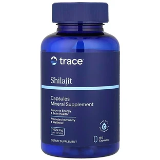 Муміє, Shilajit, Trace Minerals, 150 капсул