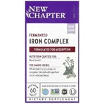 Залізо ферментований комплекс, Fermented Iron Complex, New Chapter, 60 таблеток: ціни та характеристики