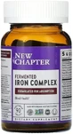 Железо, ферментированный комплекс, Fermented Iron Complex, New Chapter, 90 таблеток