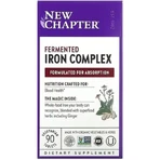 Залізо, ферментований комплекс, Fermented Iron Complex, New Chapter, 90 таблеток: ціни та характеристики