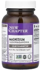 Магній та Ашваганда, Magnesium + Ashwagandha, New Chapter, 60 таблеток
