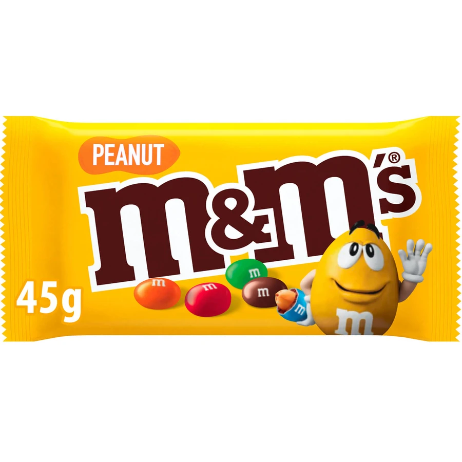 Драже M&M'S арахис в молочном шоколаде 45 г : цены и характеристики