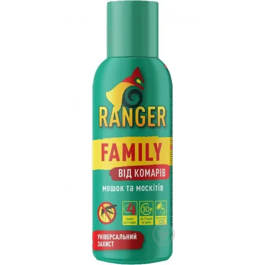 Аэрозоль от комаров Ranger Family универсальный 150 мл : цены и характеристики