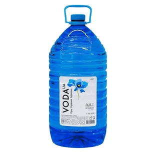 Вода мінеральна Voda UA негазована, 6 л