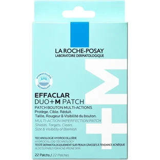 Патчі гідроколоїдні La Roche-Posay Effaclar Duo+ M мультифункціональні для зменшення розмірів та видимості недоліків шкіри обличчя, 22 шт
