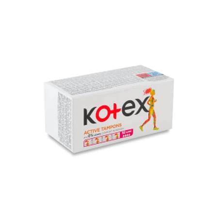 Тампоны Kotex Active Super гигиенические №32: цены и характеристики
