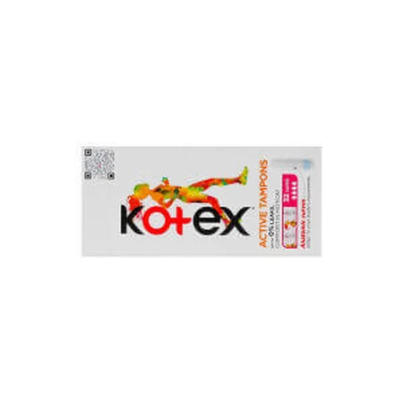 Тампоны Kotex Active Super гигиенические №32: цены и характеристики