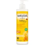 Шампунь-гель детский Weleda Baby Calendula для волос и тела, 400 мл