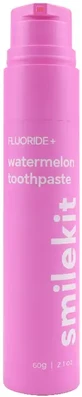 Зубная паста SmileKit Fluoride+ с фторидом и арбузным вкусом, 60 г