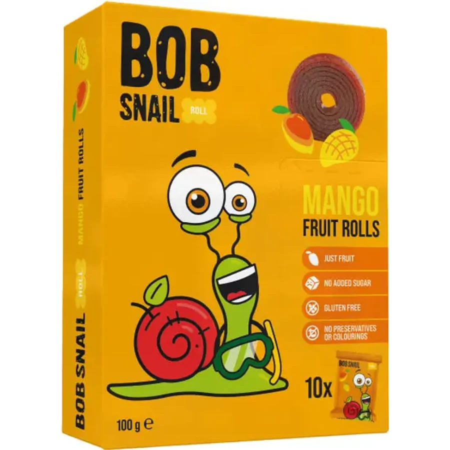 Конфеты Bob Snail Roll натуральные манго, 100 г: цены и характеристики