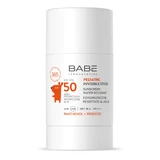 Стік для обличчя та тіла Babe Laboratorios Pediatric дитячий сонцезахисний невидимий з пантенолом SPF50+, 30 г