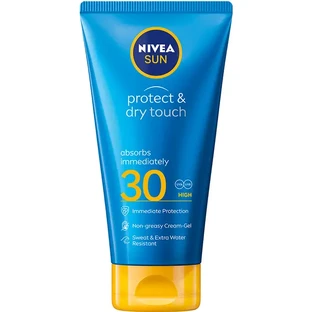 Крем-гель сонцезахисний Nivea Sun SPF 30 Захист та сухий дотик 175 мл