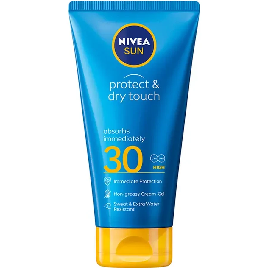 Крем-гель сонцезахисний Nivea Sun SPF 30 Захист та сухий дотик 175 мл: ціни та характеристики
