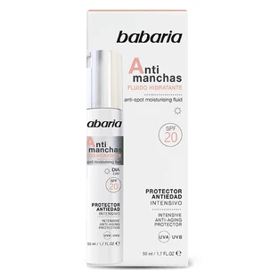 Флюид для лица Babaria от пигментных пятен увлажняющий SPF20 50 мл