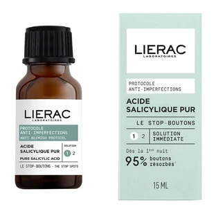 Средство для лица LIERAC (Лиерак) Protocole Anti-Imperfections Стоп Бутон с салициловой кислотой против недостатков кожи 15 мл 