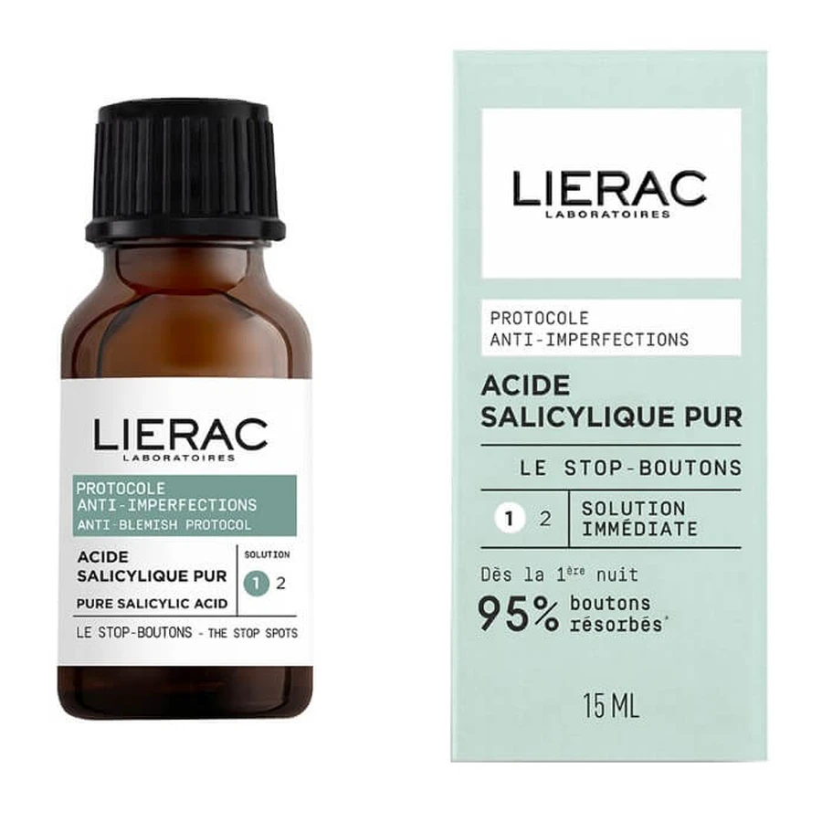 Средство для лица LIERAC (Лиерак) Protocole Anti-Imperfections Стоп Бутон с салициловой кислотой против недостатков кожи 15 мл : цены и характеристики