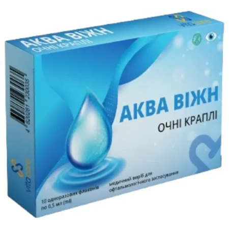 Аква Віжн VitaCore краплі очні у флак. по 0,5 мл №10 : ціни та характеристики