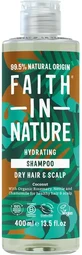 Шампунь Faith In Nature натуральний з кокосом, 400 мл
