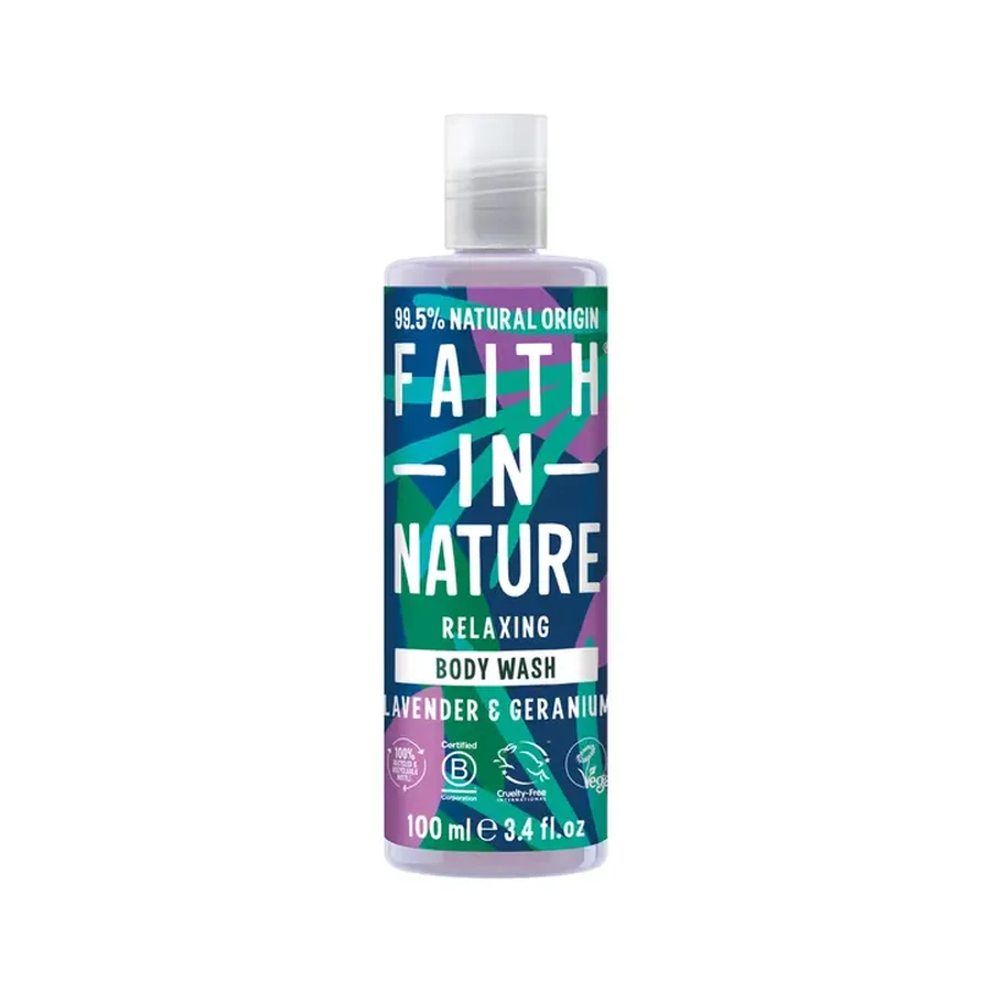 Гель для душу Faith In Nature натуральний з лавандою та геранню, 400 мл: ціни та характеристики