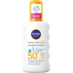 Дитячий сонцезахисний спрей NIVEA Sun Babies & Kids Захист для чутливої шкіри SPF 50+ 200 мл: ціни та характеристики