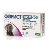 Фіприст Комбо® Протипаразитарні краплі на холку для собак від бліх та кліщів; понад 40 кг (1 шт.)