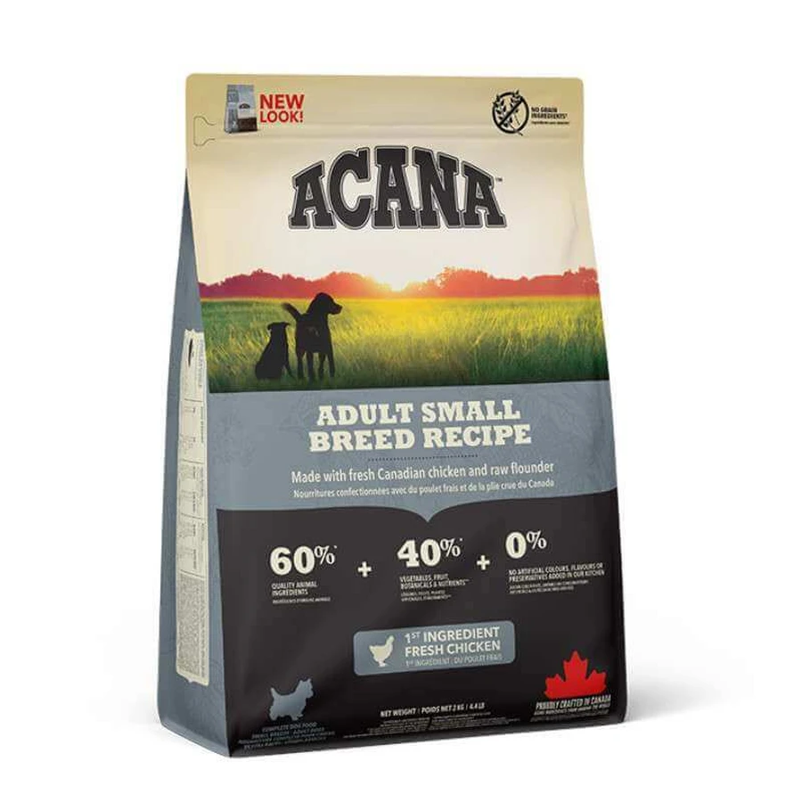 Acana Adult Small Breed Recipe - Сухий корм з м'ясом курчат для дорослих собак малих порід; 340 г: ціни та характеристики