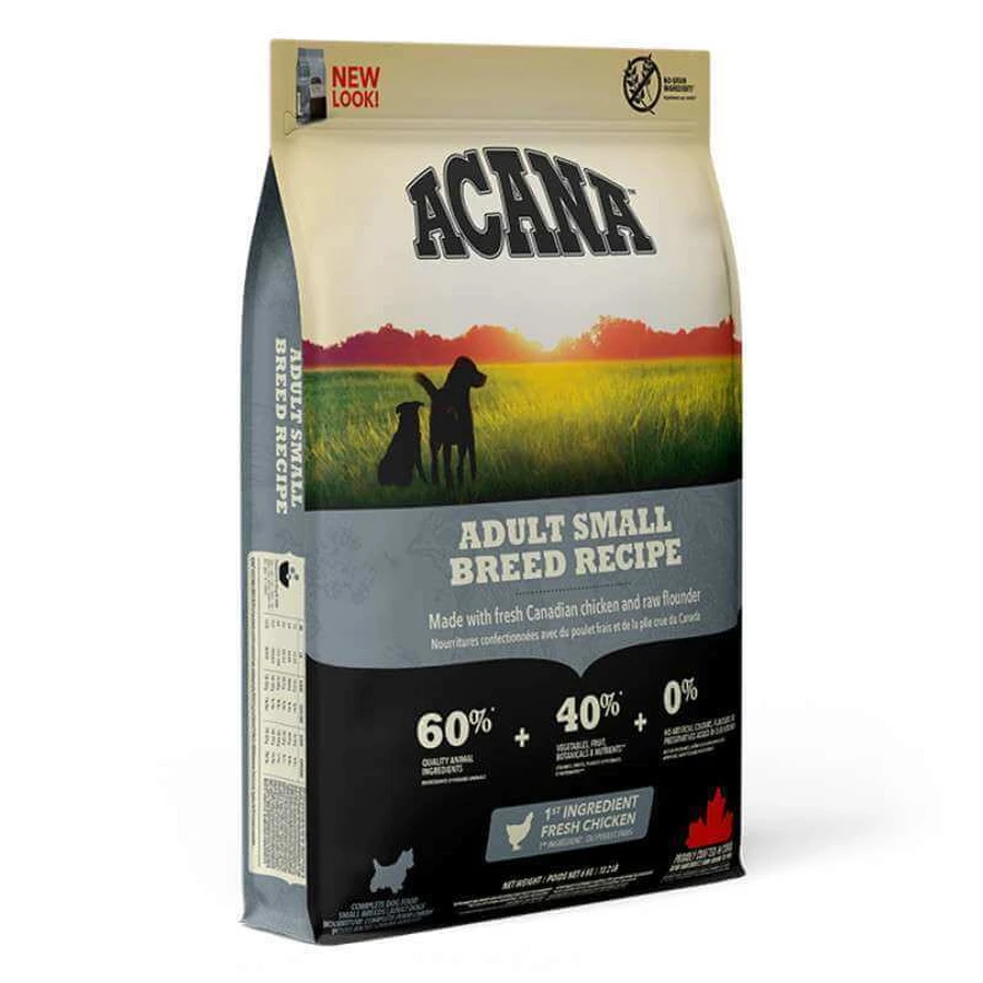 Acana Adult Small Breed Recipe - Сухой корм с мясом цыплят для взрослых собак малых пород; 6 кг: цены и характеристики