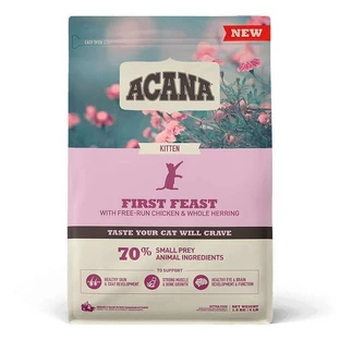 Acana First Feast – Сухой корм с курицей и селёдкой для котят; 1,8 кг