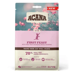 Acana First Feast – Сухой корм с курицей и селёдкой для котят; 340 г