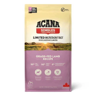Acana Grass-Fed Lamb - Сухий корм з ягням для собак всіх порід на всіх стадіях життя з чутливим травленням; 17 кг