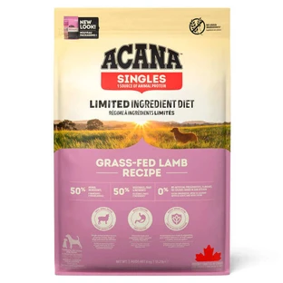 Acana Grass-Fed Lamb - Сухий корм з ягням для собак всіх порід на всіх стадіях життя з чутливим травленням; 6 кг