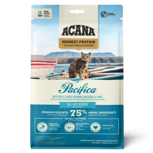 Acana Pacifica Cat - Сухий корм з оселедцем, макреллю та хеком для котів різного віку; 340 г