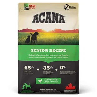 Acana Senior Dog Recipe – Сухой корм c мясом цыпленка для пожилых собак; 2 кг
