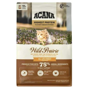 Acana Wild Prairie Cat - Сухий корм з куркою і рибою для кошенят і кішок; 1,8 кг