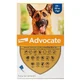 Advocate (Адвокат) by Elanco Animal - Протипаразитарні краплі для собак від бліх, вошей, кліщів, гельмінтів (1 піпетка); 25-40 кг