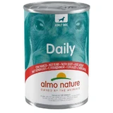 Almo Nature (Альмо Натюр) Daily Dog Adult Beef - Повнораціонний консервований корм з яловичиною для дорослих собак всіх порід; 400 г